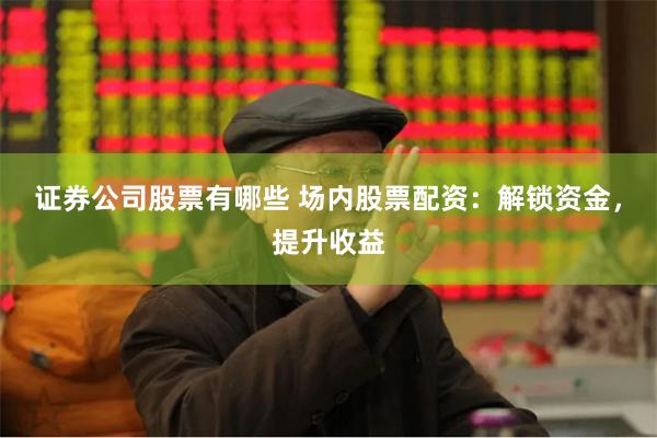 证券公司股票有哪些 场内股票配资:解锁资金,提升收益